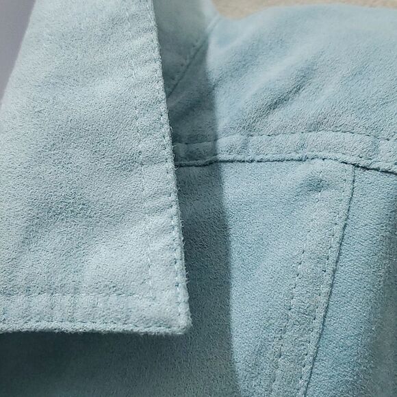 Croft & Barrow Shirt, Sz XL, Blue, Button down, Long Sleeve, Polyester - Picture 4 of 14